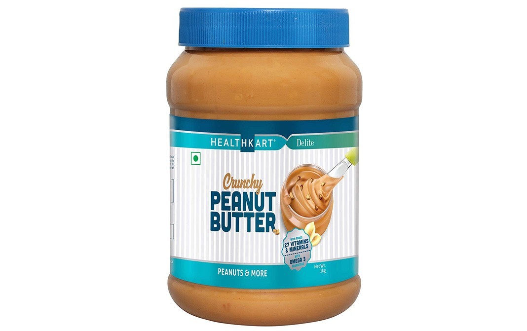 Healthkart Crunchy Peanut Butter    Jar  1 kilogram